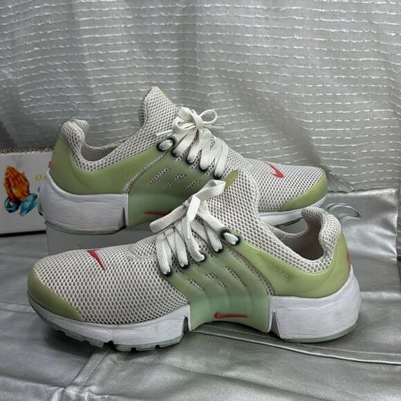 (E4) NIKE AIR PRESTO QS DEEP CUMULUS WHITE ORIENTAL POPPY SKYLIGHT MINT, L ,12US - Picture 6 of 12